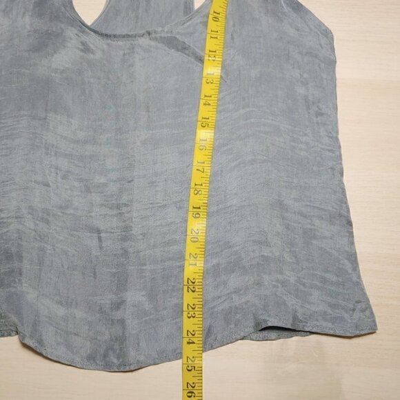 NWT ZARA Gray fill sens scoop neck round hem tank top - Picture 10 of 15